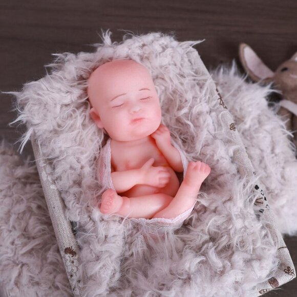 🆕 16 inches Soft Vinyl Body Realistic Reborn Baby Boy Doll - Picture 2 of 6